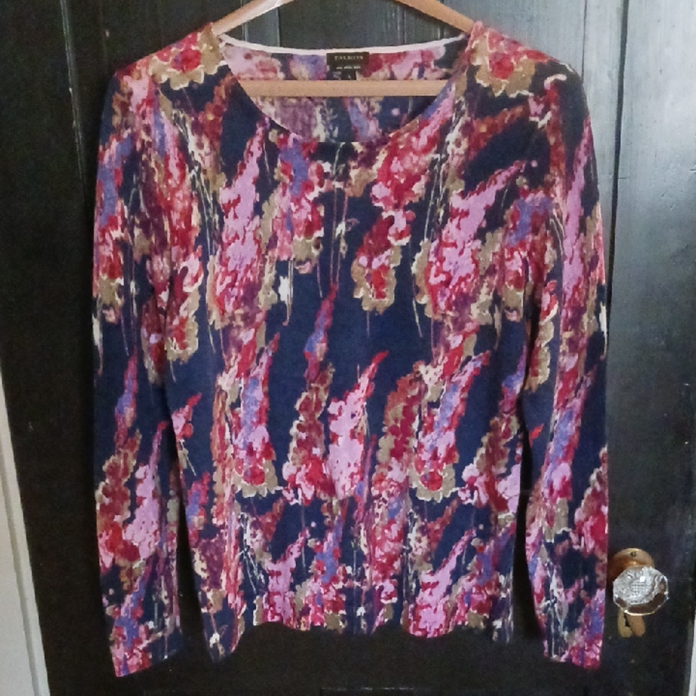 Merino Wool Fine Gauge Talbot's Sweater Very Good Condition